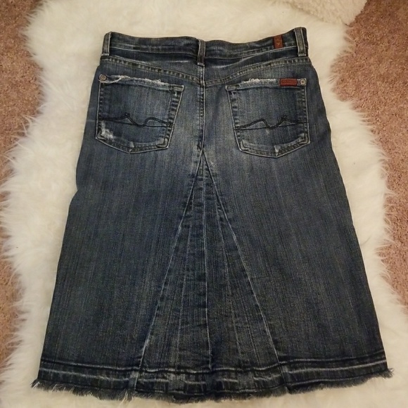 Denim Jean Skirt - Picture 6 of 6